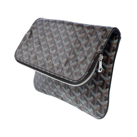 goyard sainte marie|GOYARD Goyardine Sainte Marie Soft Clutch .